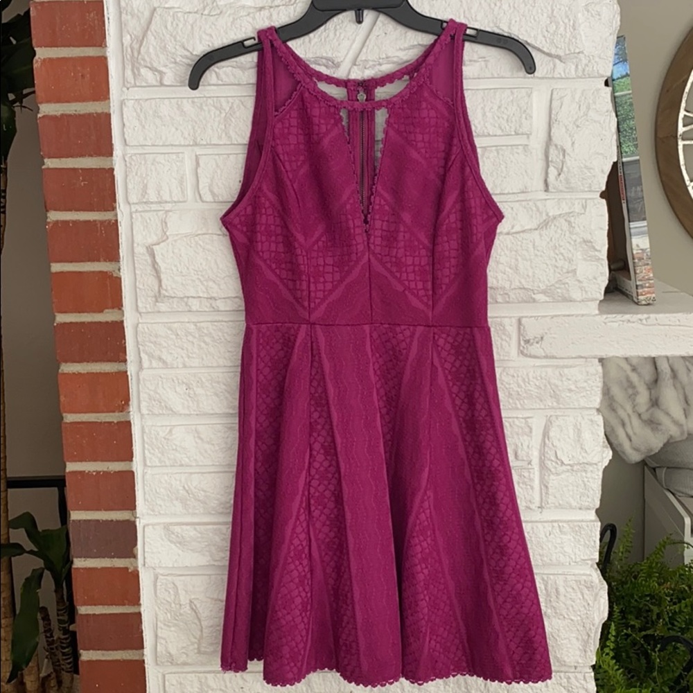 Free People Dress - Magenta, 9